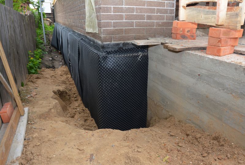 Exterior Waterproofing Excavation